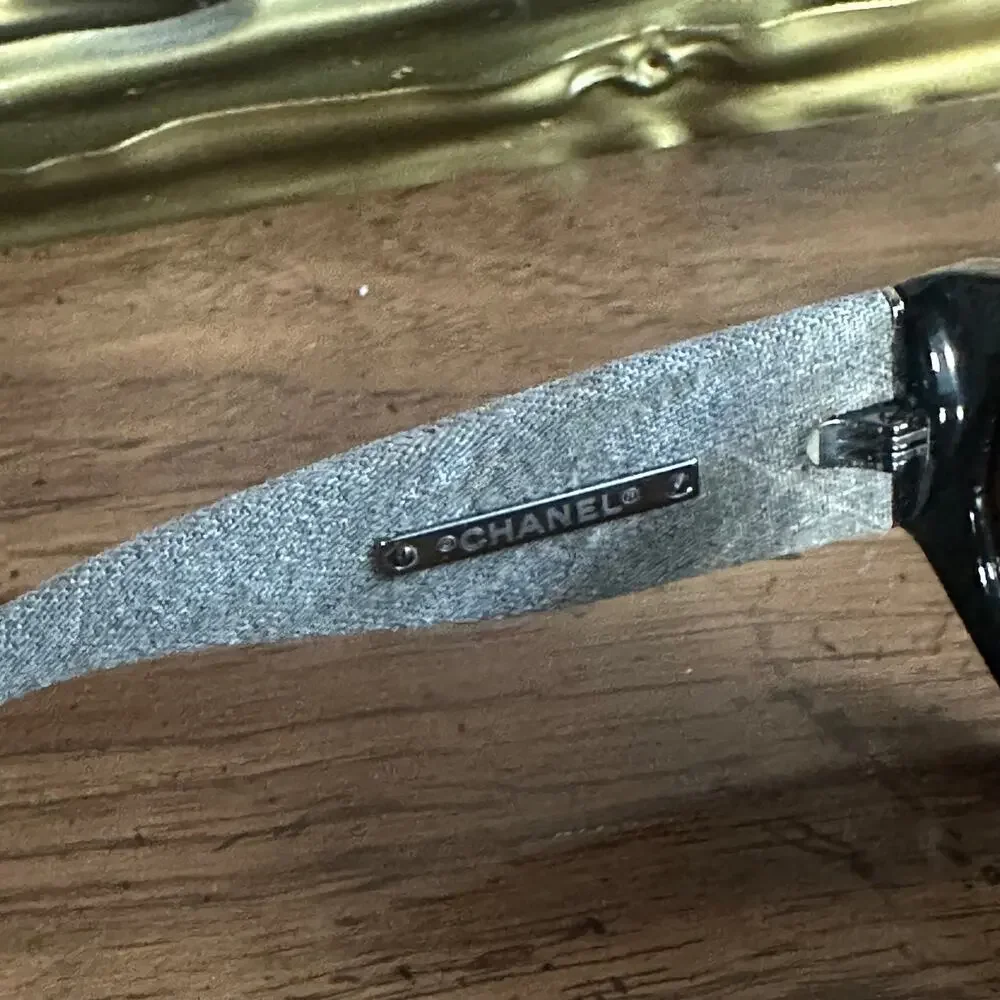 Vintage Chanel 5405 Denim Polarized Sunglasses